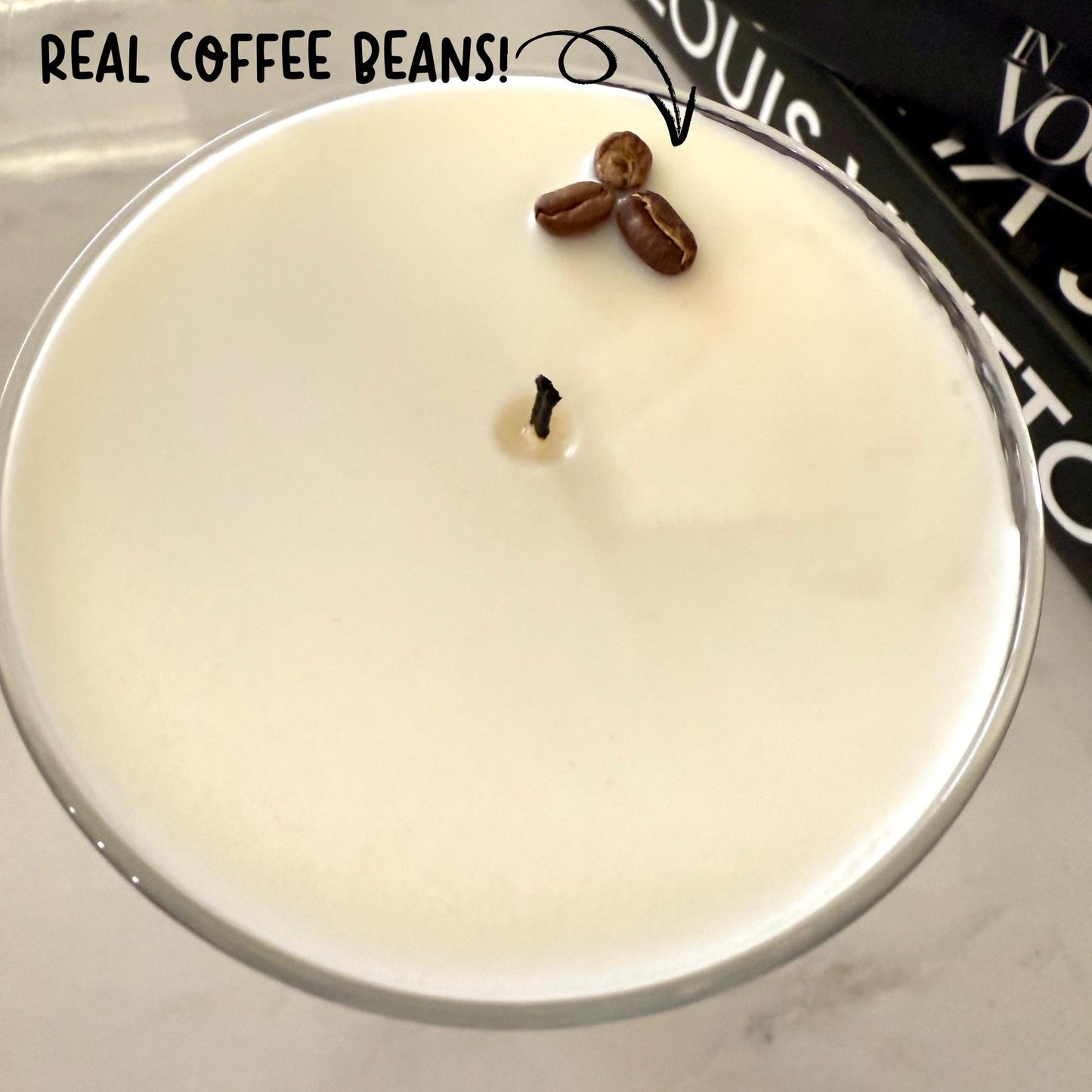 Espresso Martini Candle – Hand-Poured Soy Coffee Scent – view 3