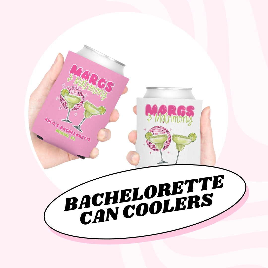 Bachelorette Can Coolers