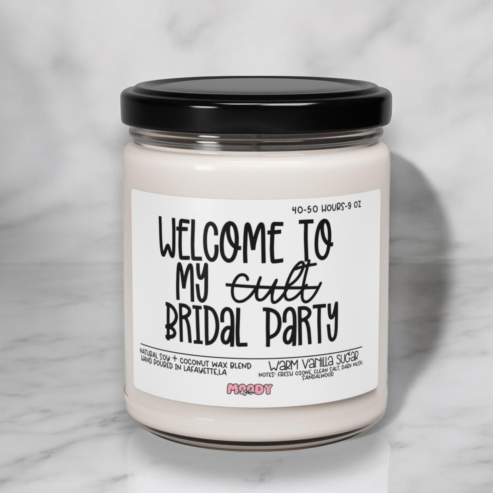 Welcome to My Cult Candle – Funny Bridesmaid Proposal