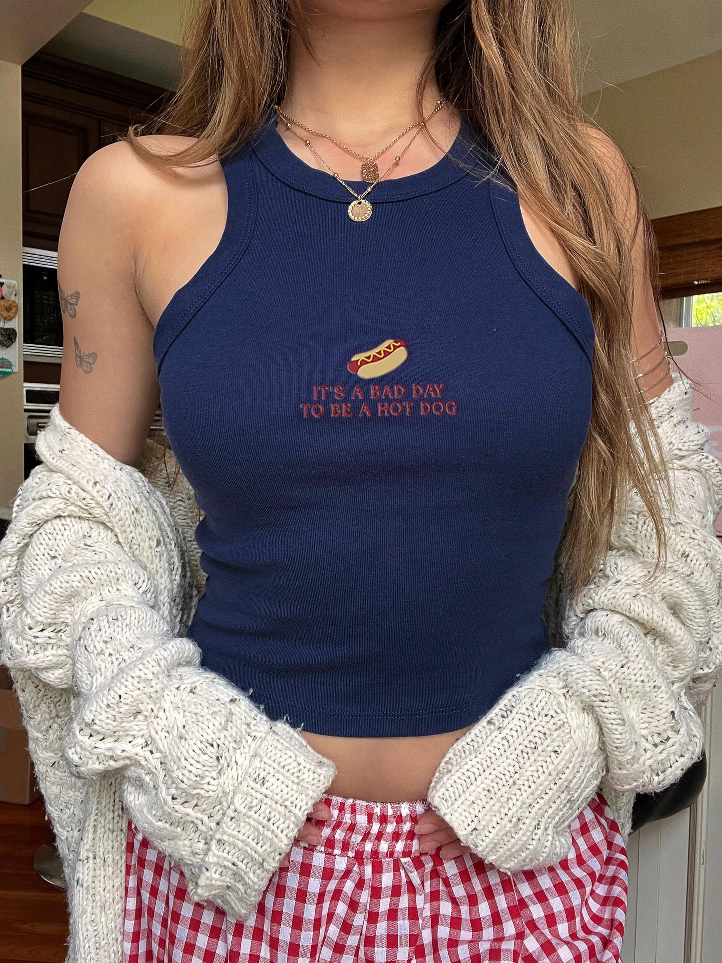 Bad Day to Be a Hotdog Tank – Funny 4th of July Crop – view 5