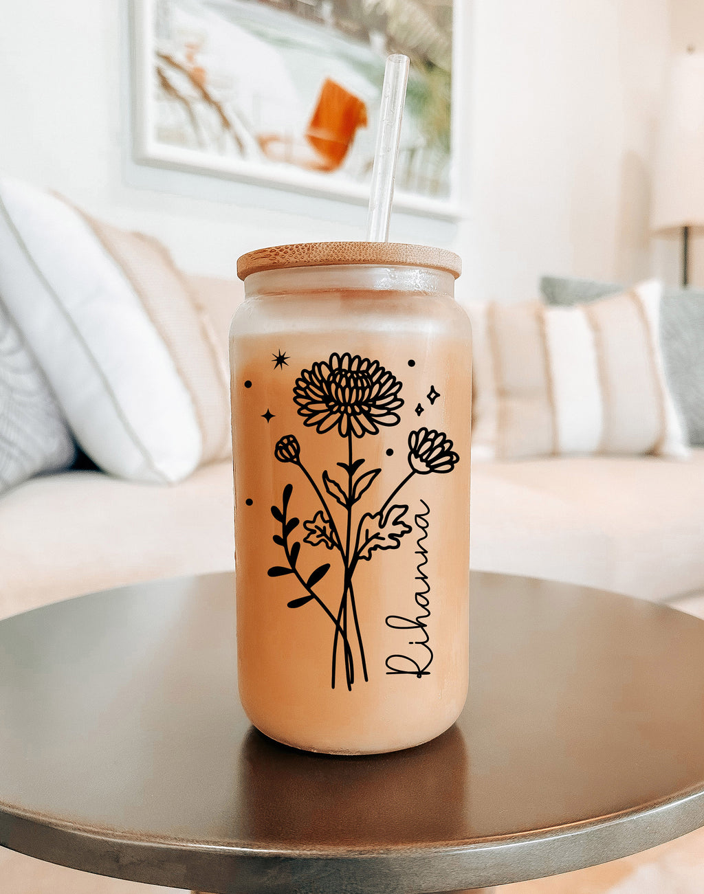 Birth Flower Gift Cups
