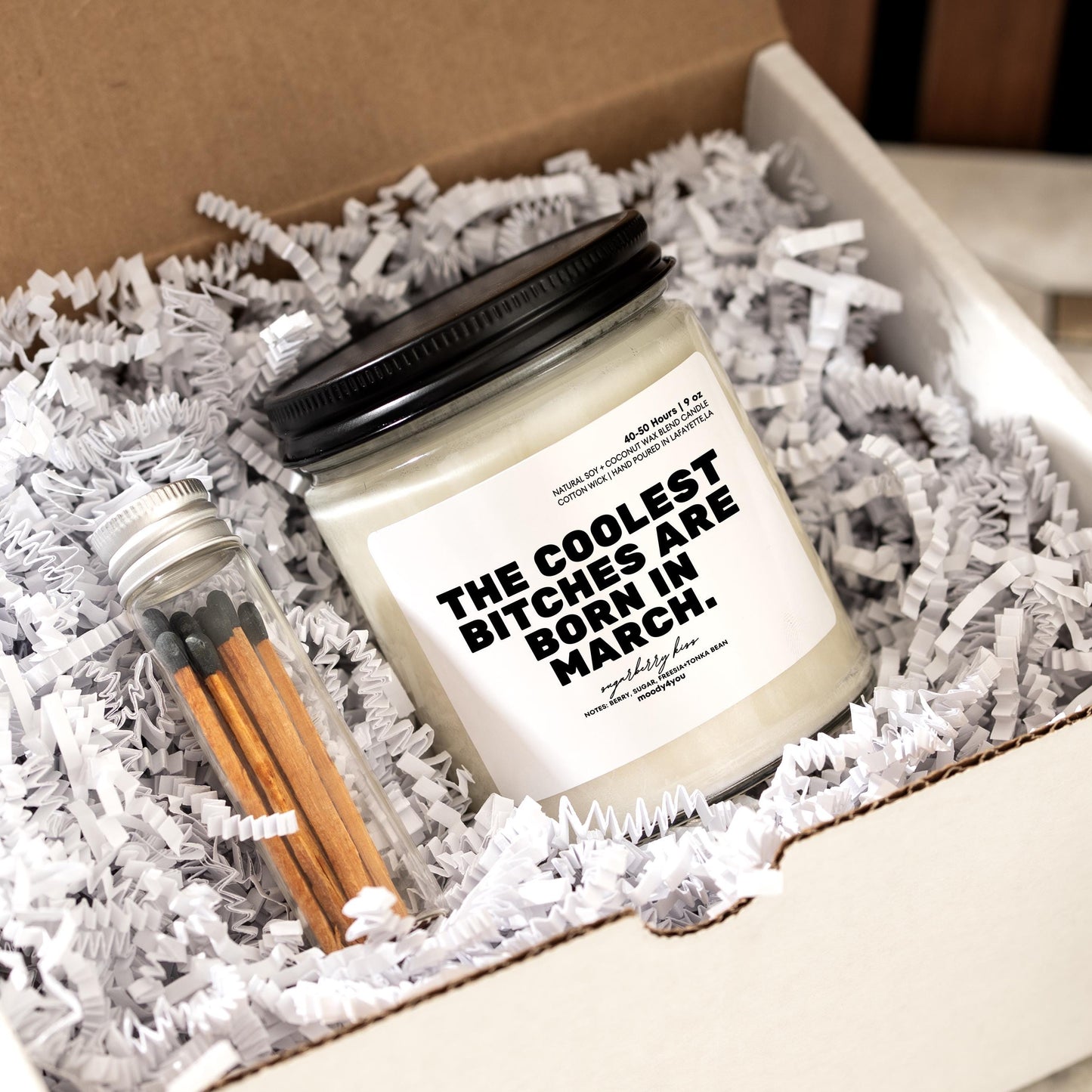 March Birthday Candle Bundle – Zodiac Soy Gift Set