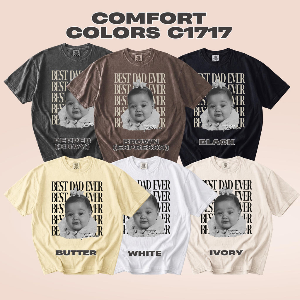 Custom Dad Photo Shirt