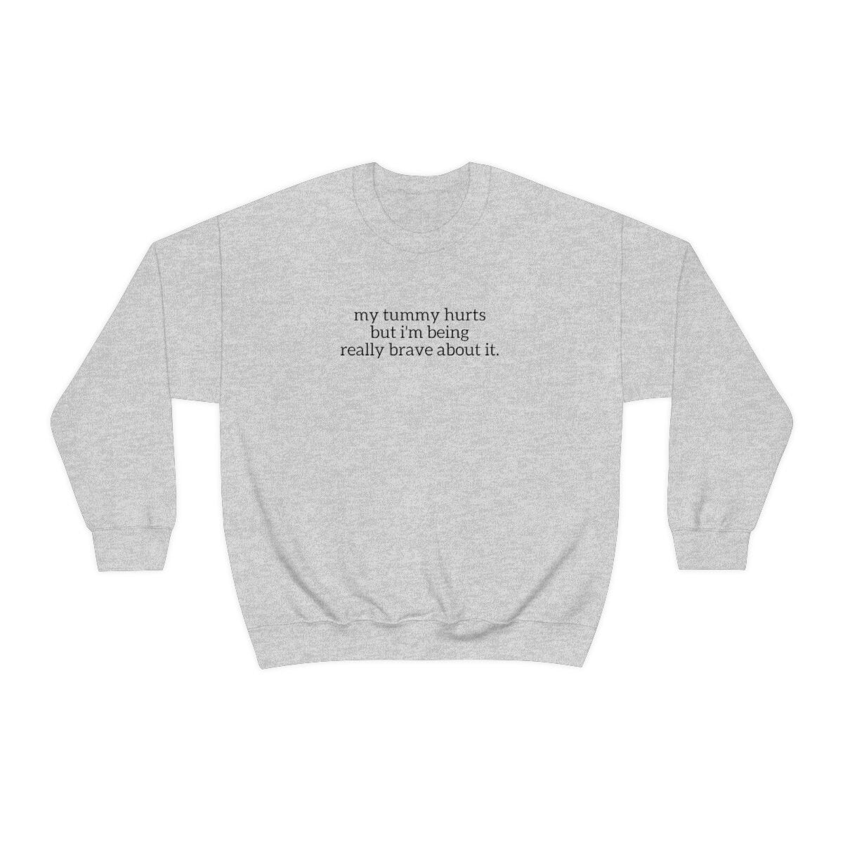 My Tummy Hurts Sweatshirt – Funny Crewneck Gag Gift – view 5