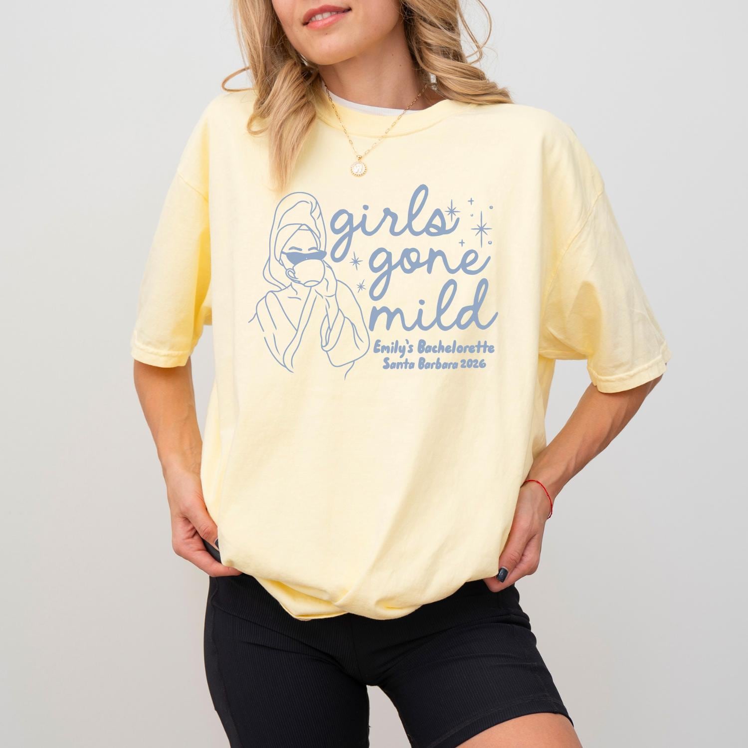 Personalized Girls Gone Mild Bachelorette Party Shirts