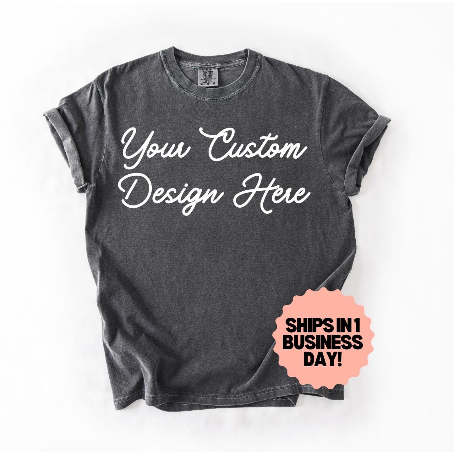 Custom T-Shirt – Personalized Design or Text Tee