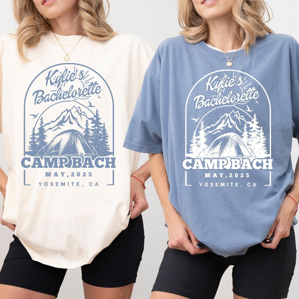 Custom Camp Bachelorette Shirts