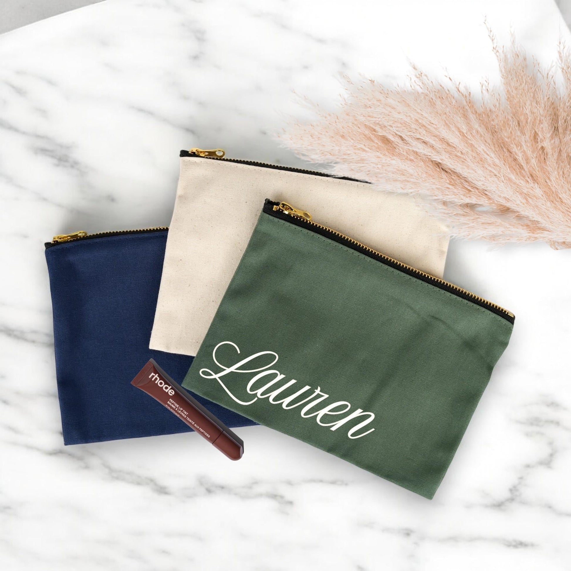 Custom Bachelorette Makeup Bag – Bridal Party Favor – view 2