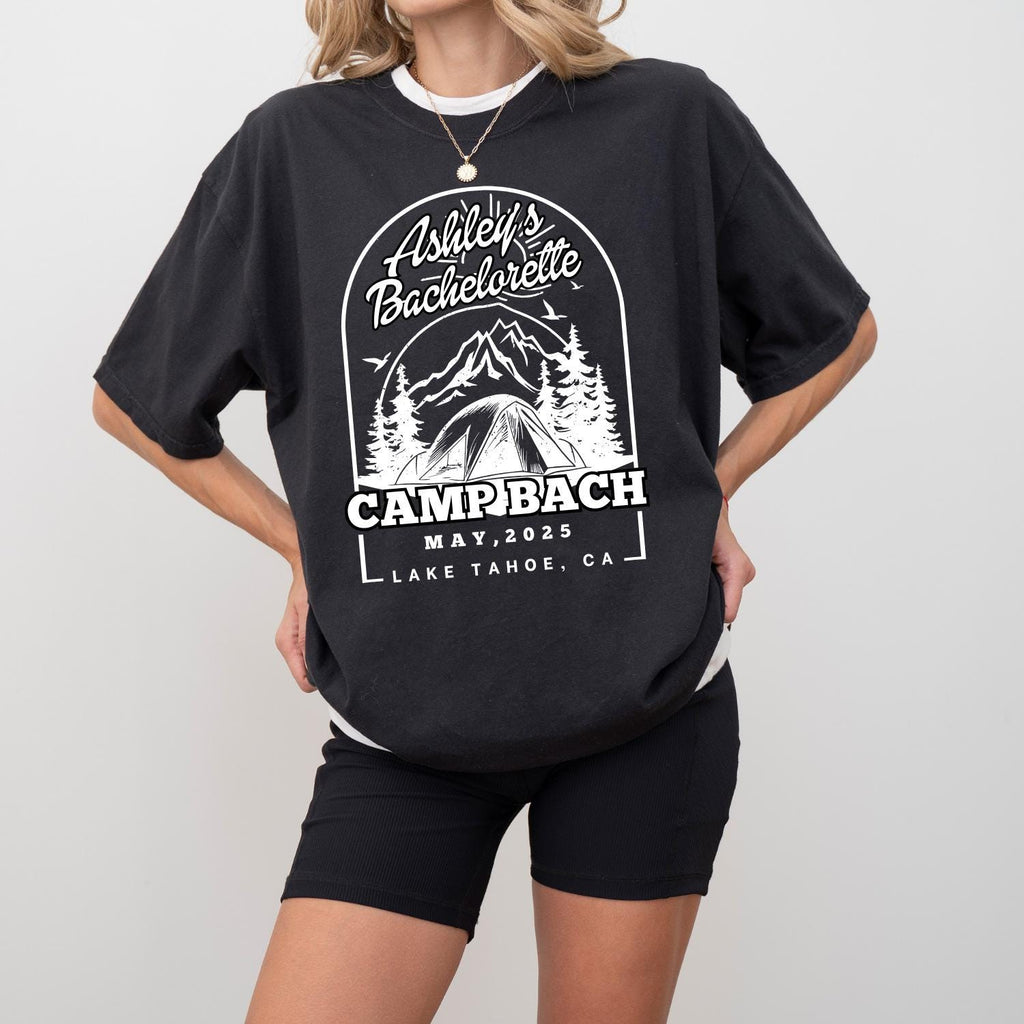 Custom Camp Bachelorette Shirts