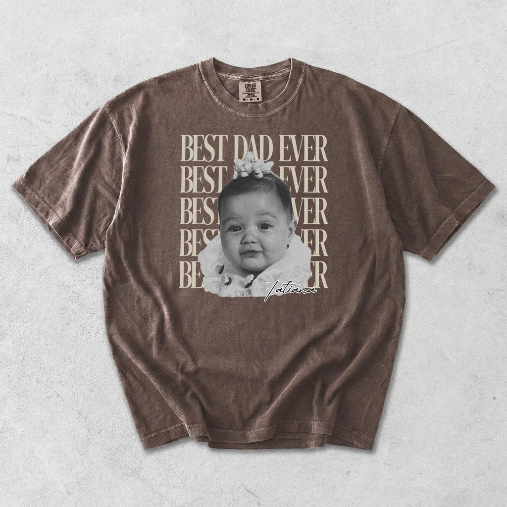 Custom Dad Photo Shirt