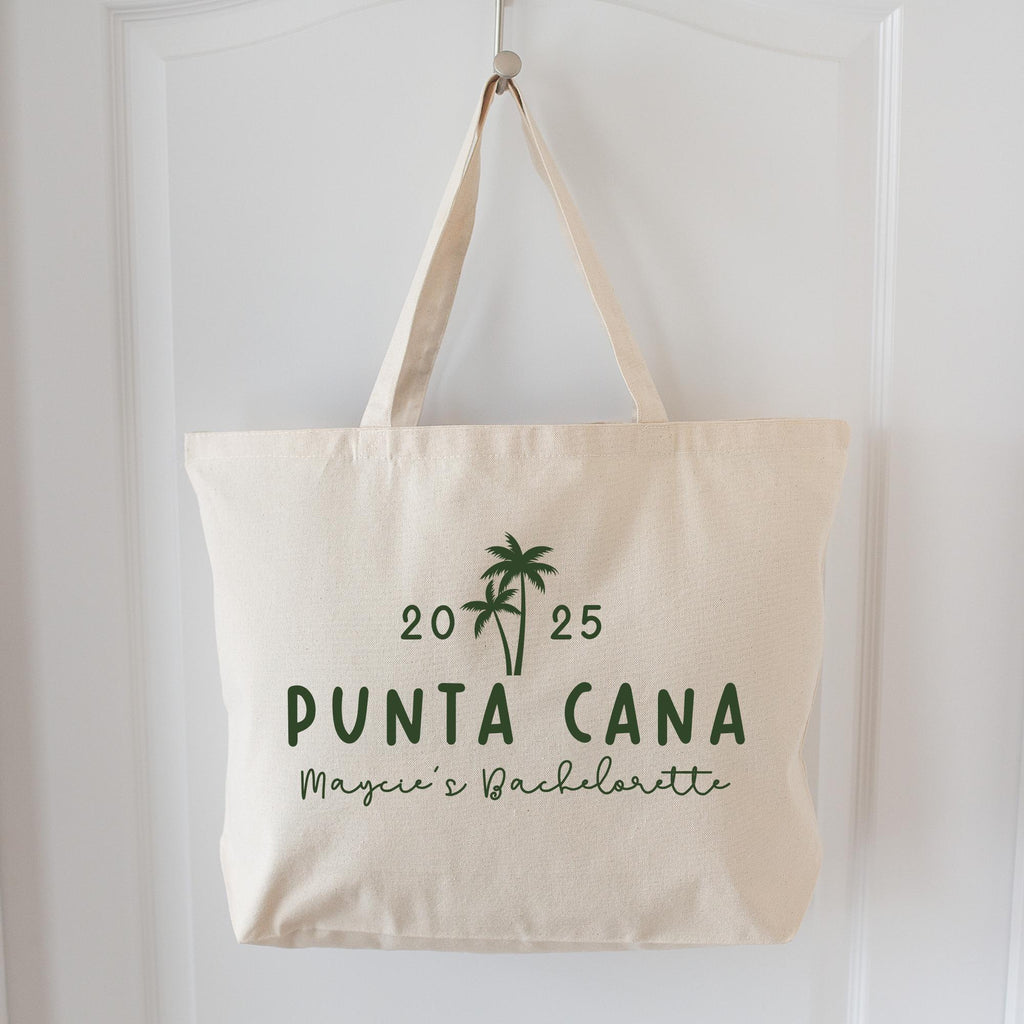 Custom Bachelorette Party Canvas Tote Bag