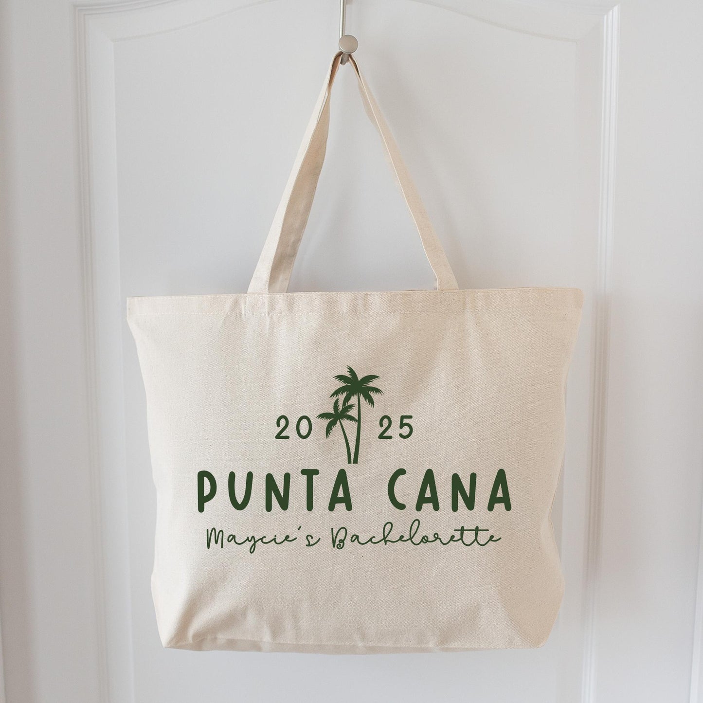 Bachelorette Canvas Tote – Custom Bridal Party Favor – view 3