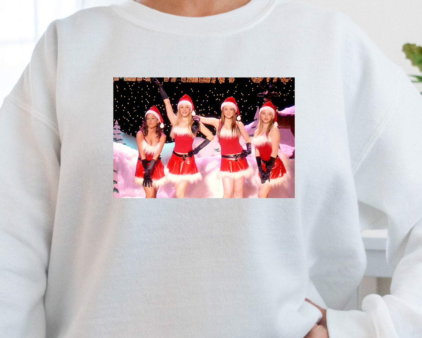 Jingle Bell Rock Crewneck – Funny Christmas Santa Sweater – view 3