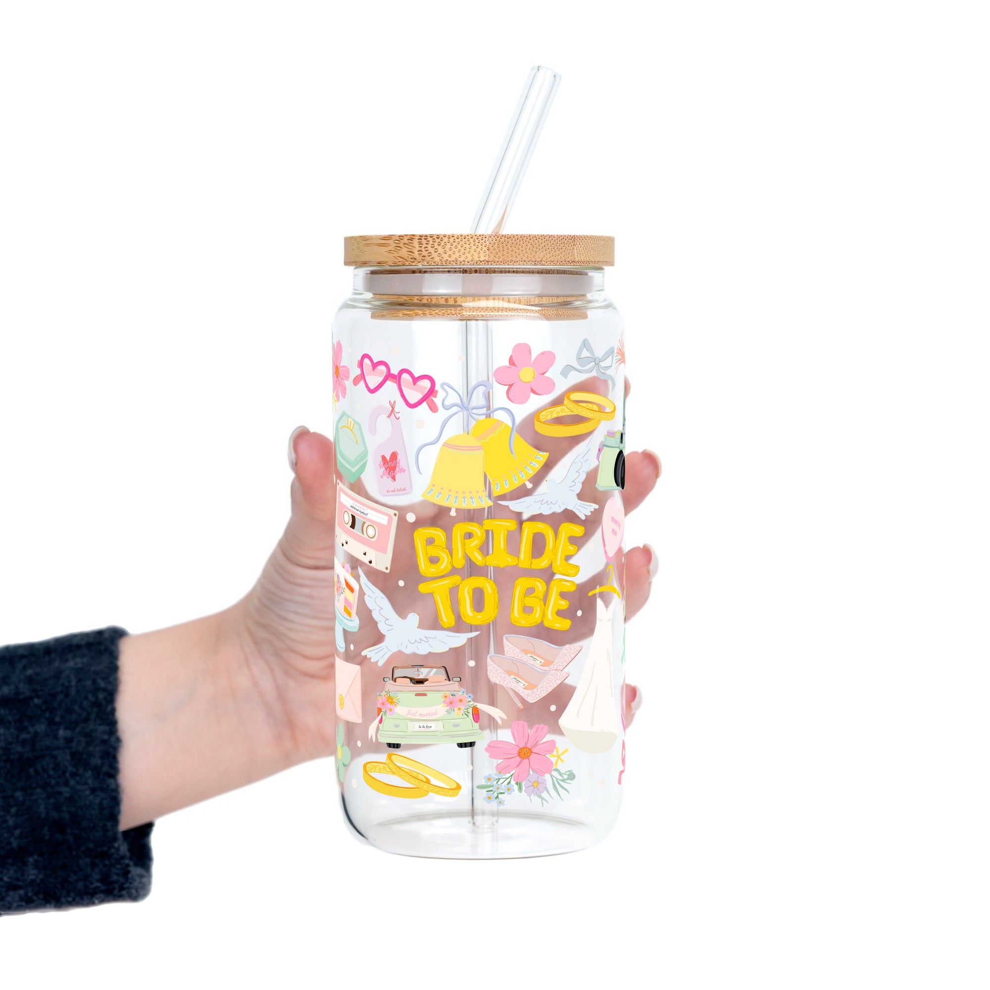 Bride To Be Tumbler With Lid & Straw