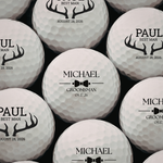 Custom Groomsmen Golf Balls