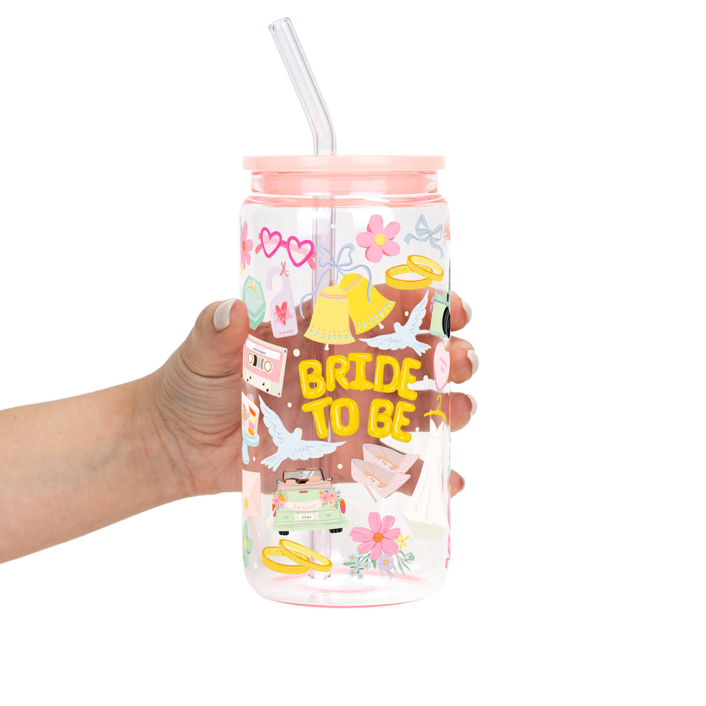 Bride To Be Tumbler With Lid & Straw