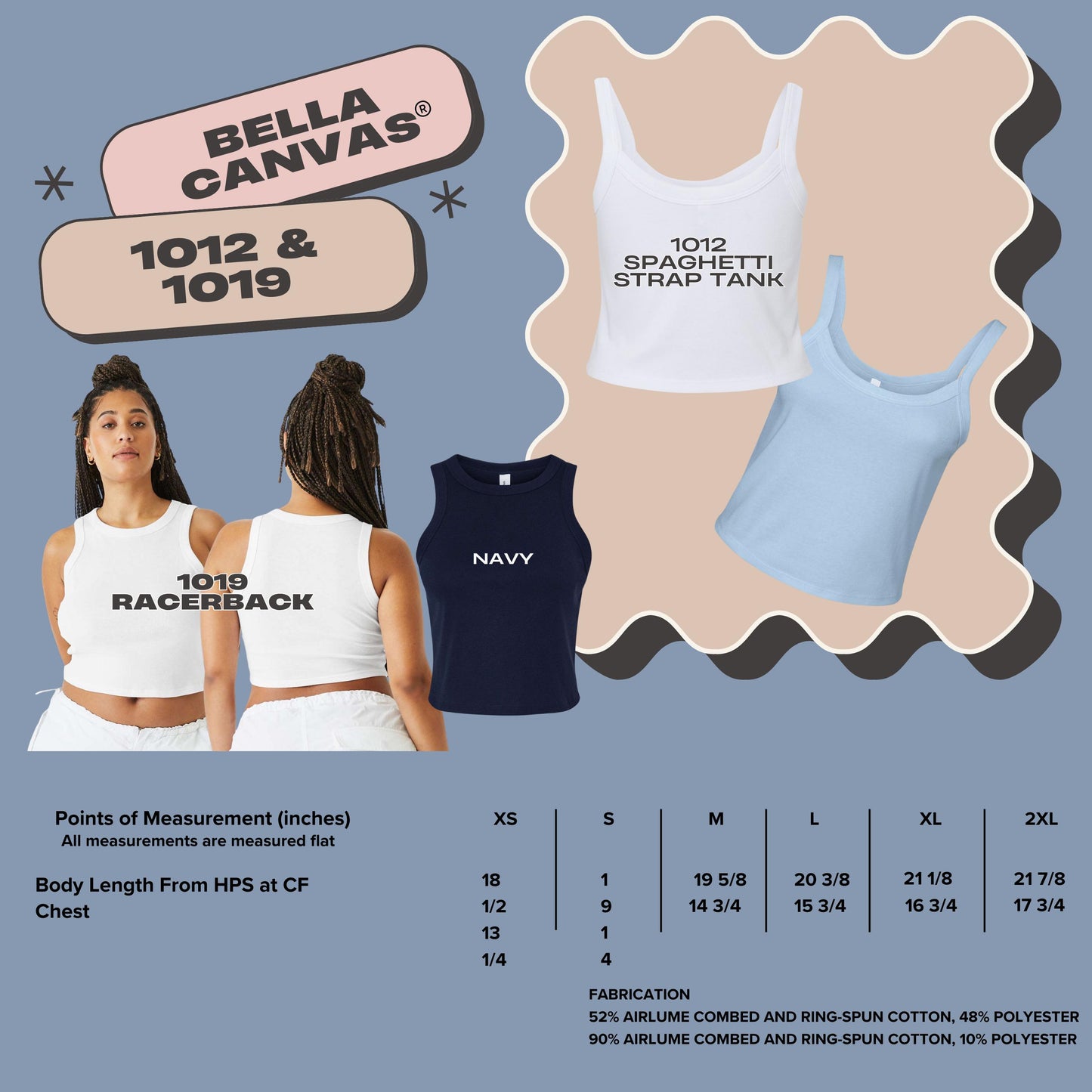 1776 America Spaghetti Tank – Retro 4th of July Bella – view 4
