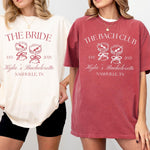 Personalized The Bach Club Bachelorette Party Shirts