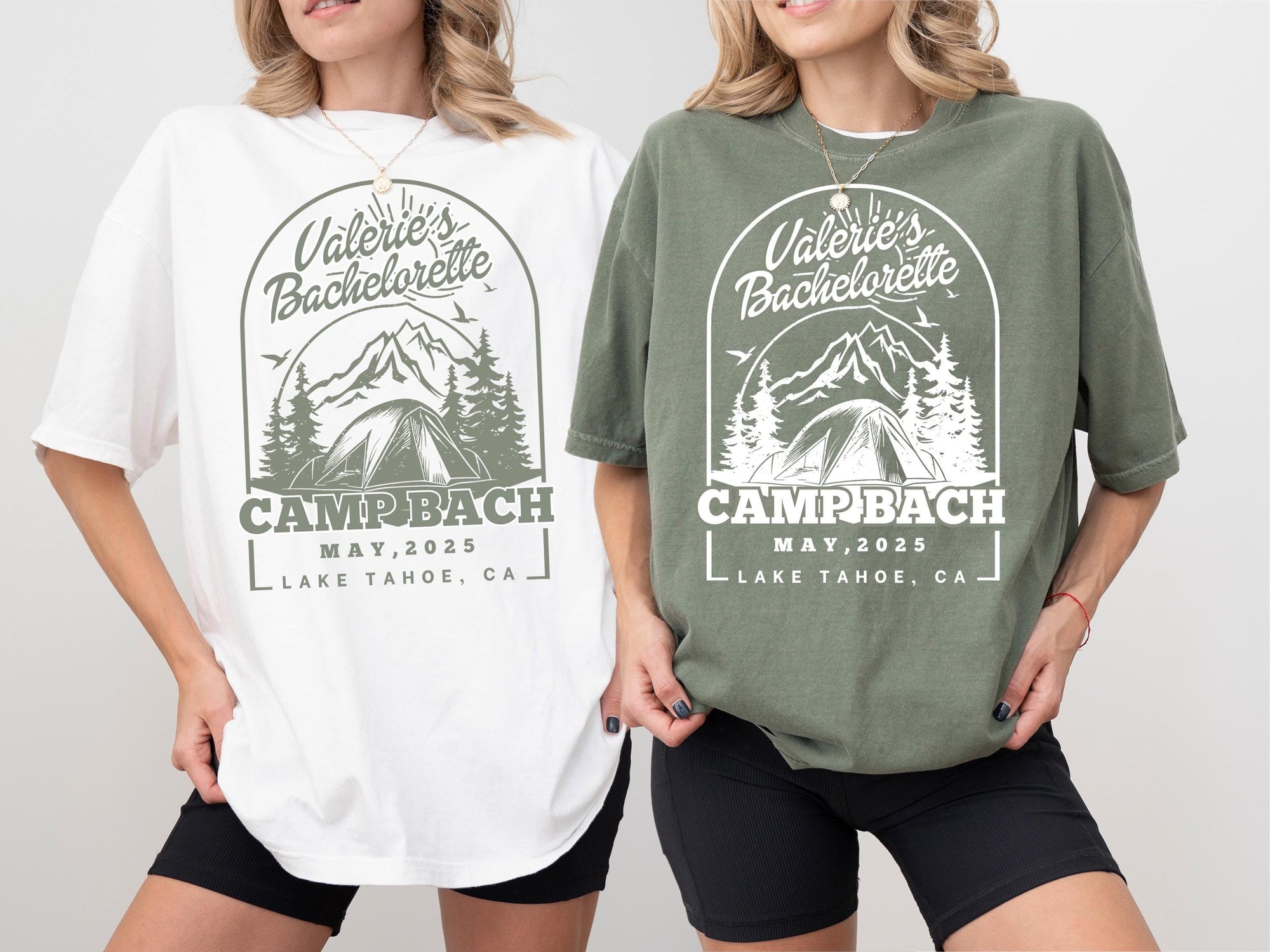 Custom Camp Bachelorette Shirts