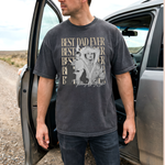 Custom Dad Photo Shirt, Bootleg Y2K Style, Personalized Father's Day Gift