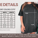 Personalized Show Girl Era Bachelorette Party Comfort Colors Shirts