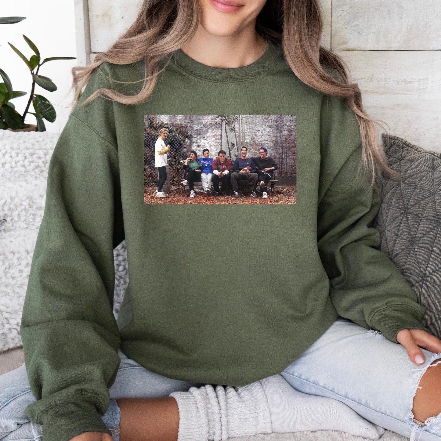 They Play Football Sweatshirt – 90s Thanksgiving Sweater – view 5