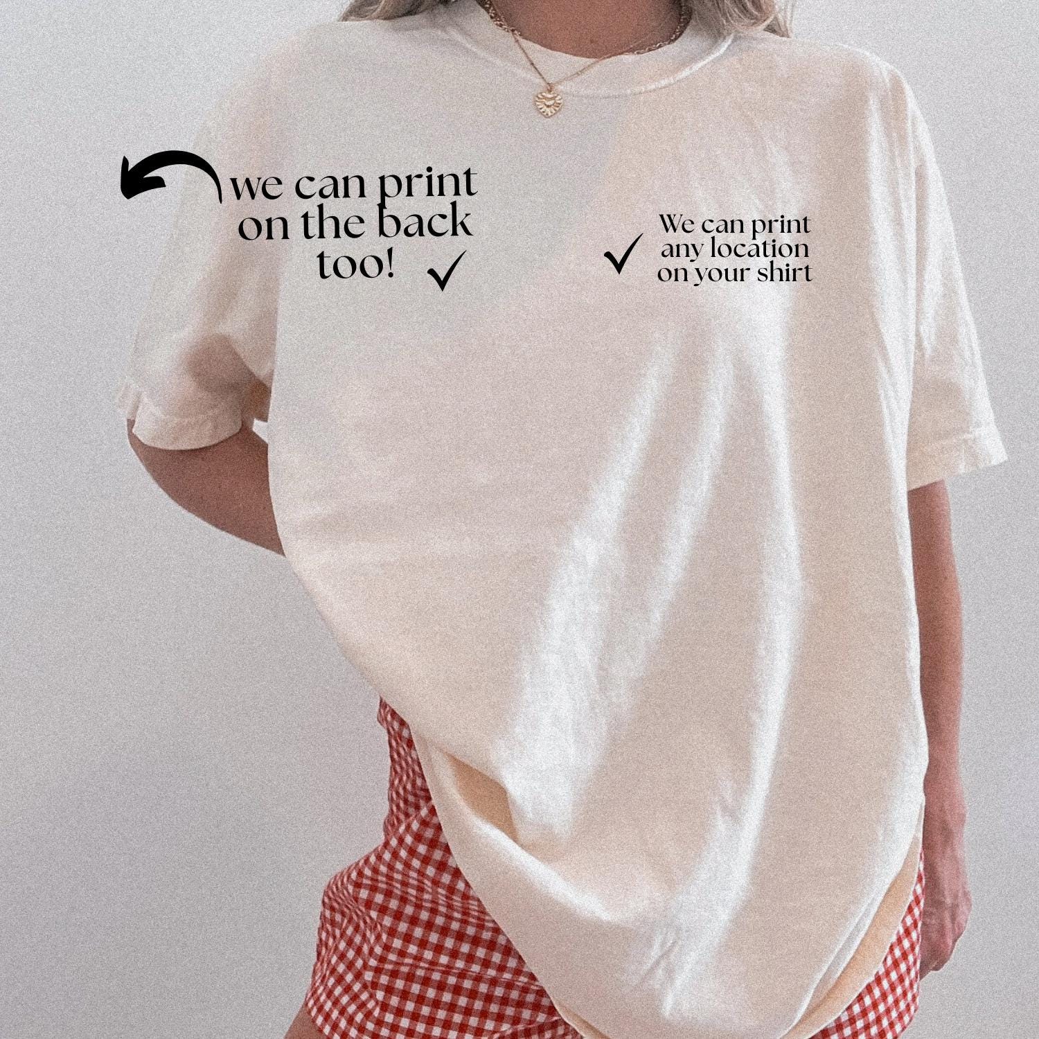 Custom T-Shirt – Personalized Design or Text Tee – view 2