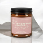 Personalized Bridesmaid Proposal Candle USA Made